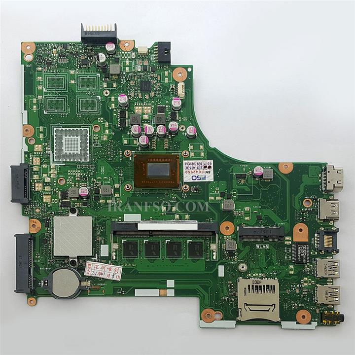 مادربرد لپ تاپ ایسوس X450CC CPU-I7-3_Ram-4GB گرافیک اینتلی-مشابه X450EP